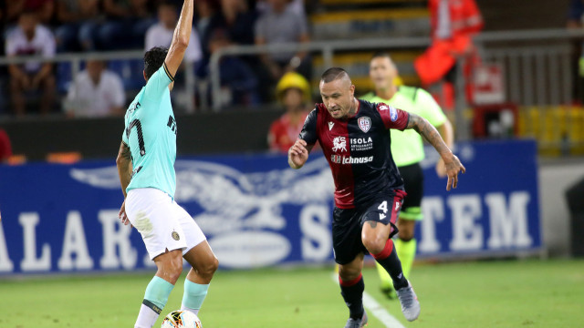 Cagliari1 09 2019 Presso Stadio Sardegna Arena - Campionato serie A Tim 2019-20 incontro Cagliari vs Inter
nella foto: Radja Nainggolan
SILPRESS/ENRICO LOCCI