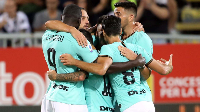 Cagliari1 09 2019 Presso Stadio Sardegna Arena - Campionato serie A Tim 2019-20 incontro Cagliari vs Inter
nella foto: esultanza di Lautaro Martinez dell'inter
SILPRESS/ENRICO LOCCI