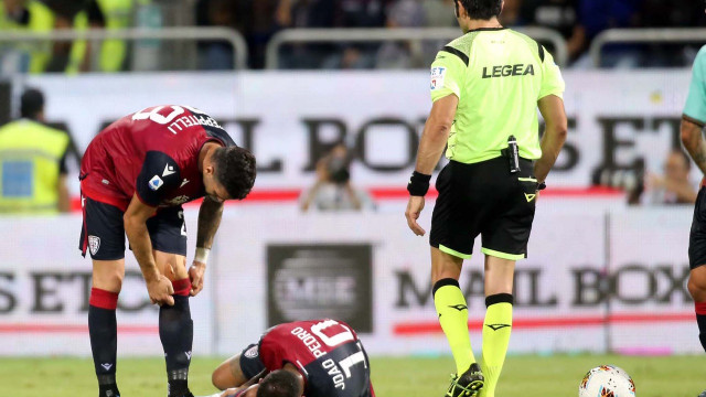 Cagliari1 09 2019 Presso Stadio Sardegna Arena - Campionato serie A Tim 2019-20 incontro Cagliari vs Inter
nella foto: Joao Pedro
SILPRESS/ENRICO LOCCI