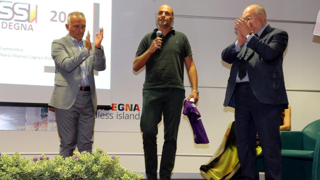 Cagliari 10 09 2019 Presso Aeroporto Elmas - consegna premi ussi
nella foto: giulini
SILPRESS/ENRICO LOCCI