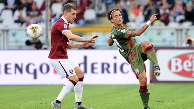 27-10-2019 Torino vs Cagliari Campionato Serie A 2019/2020
©Manuela Viganti/Silpress
Nella foto: andrea belotti e luca pellegrini