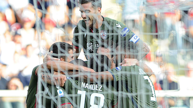 27-10-2019 Torino vs Cagliari Campionato Serie A 2019/2020
©Manuela Viganti/Silpress
Nella foto: esultanza cagliari