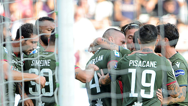 27-10-2019 Torino vs Cagliari Campionato Serie A 2019/2020
©Manuela Viganti/Silpress
Nella foto: esultanza cagliari