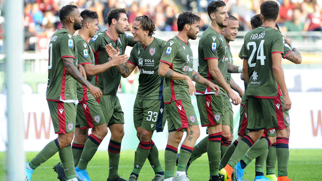 27-10-2019 Torino vs Cagliari Campionato Serie A 2019/2020
©Manuela Viganti/Silpress
Nella foto: esultanza cagliari