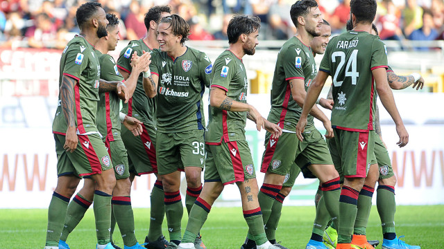 27-10-2019 Torino vs Cagliari Campionato Serie A 2019/2020
©Manuela Viganti/Silpress
Nella foto: esultanza cagliari