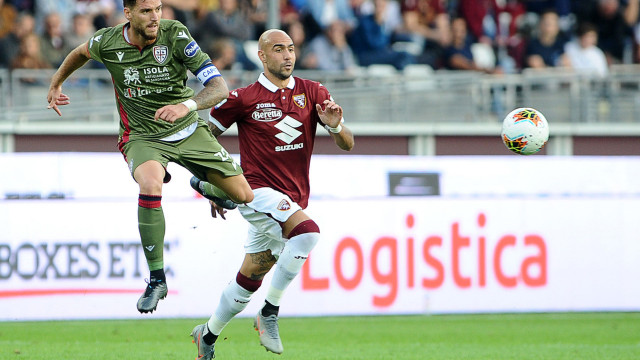 27-10-2019 Torino vs Cagliari Campionato Serie A 2019/2020
©Manuela Viganti/Silpress
Nella foto: simone zaza e luca ceppitelli