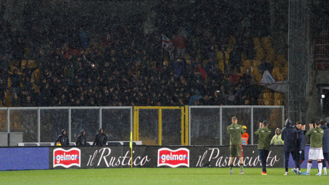 LECCE CAMPIONATO 2019-2020 SETTORE OSPITI MICHEL CAPUTO/SILPRESS