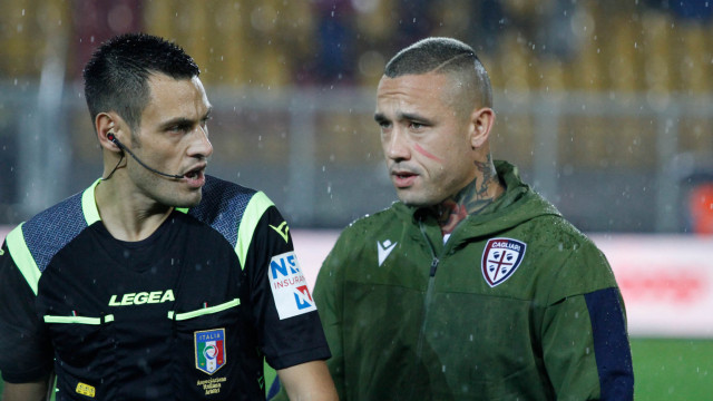 LECCE CAMPIONATO 2019-2020 NAINGGOLAN E MARIANI MICHEL CAPUTO/SILPRESS