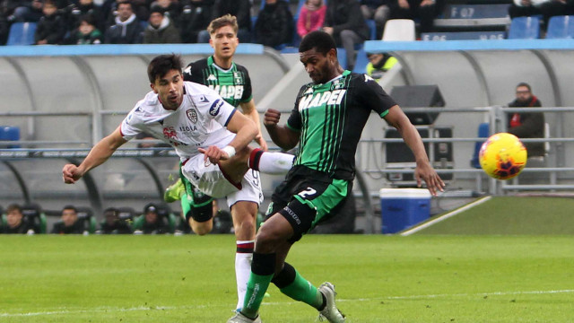 REGGIO EMILIA 8 / Dicembre /2019 15 GIORNATA CAMPIONATO SERIE A TIM 19-20
SASSUOLO - CAGLIARI
foto MORONI - SILPRESS
nella Foto GIOVANNI SIMEONE