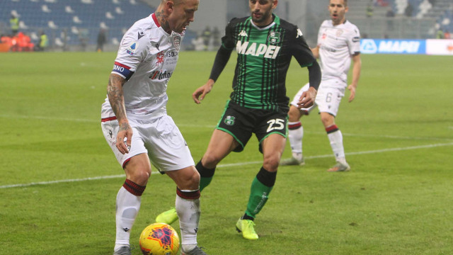 REGGIO EMILIA 8 / Dicembre /2019 15 GIORNATA CAMPIONATO SERIE A TIM 19-20
SASSUOLO - CAGLIARI
foto MORONI - SILPRESS
nella Foto RADJA NAINGGOLAN