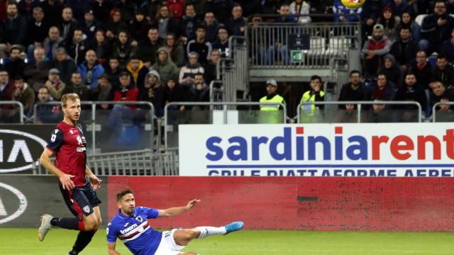 Cagliari 02 12 2019 Presso Stadio Sardegna Arena - Campionato serie A Tim 2019-20 incontro Cagliari vs Sampdoria
nella foto: Gaston Ramirez della sampdoria
SILPRESS/ENRICO LOCCI