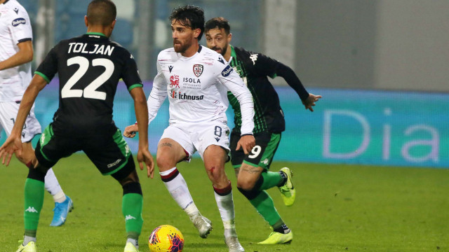 REGGIO EMILIA 8 / Dicembre /2019 15 GIORNATA CAMPIONATO SERIE A TIM 19-20
SASSUOLO - CAGLIARI
foto MORONI - SILPRESS
nella Foto LUCA CIGARINI