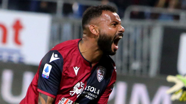 Cagliari 02 12 2019 Presso Stadio Sardegna Arena - Campionato serie A Tim 2019-20 incontro Cagliari vs Sampdoria
nella foto: esultanza di Joao Pedro del cagliari
SILPRESS/ENRICO LOCCI