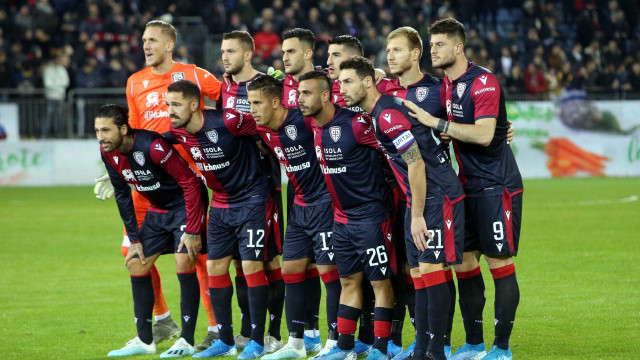 Cagliari 05 12 2019 Presso Stadio Sardegna Arena - Coppa Italia 2019-20 incontro Cagliari vs Sampdoria
nella foto:formazione cagliari
SILPRESS/ENRICO LOCCI