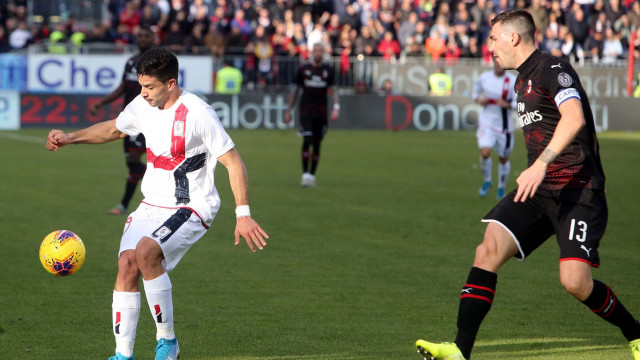 Cagliari 11 01 2020 Presso Stadio Sardegna Arena - Campionato serie A Tim 2019-20 incontro Cagliari vs Milan
nella foto: Nahitan Nandez
SILPRESS/ENRICO LOCCI