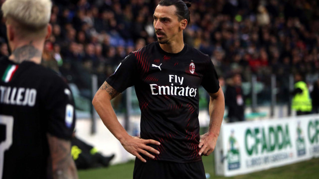 Cagliari 11 01 2020 Presso Stadio Sardegna Arena - Campionato serie A Tim 2019-20 incontro Cagliari vs Milan
nella foto: Zlatan Ibrahimovic
SILPRESS/ENRICO LOCCI