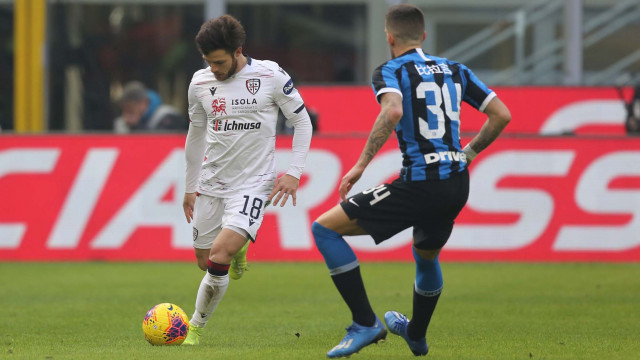 MILANO 26 / GENNAIO 2020 GIORNATA 21 CAMPIONATO SERIE A TIM 19-20
INTERNAZIONALE - CAGLIARI
foto MORONI - SILPRESS
nella Foto - NAHITAN NANDEZ