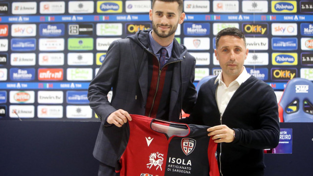 Cagliari 03 02 2020 Presso Stadio Sardegna Arena - presentazione Gaston Pereiro
nella foto: Gaston Pereiro
SILPRESS/ENRICO LOCCI