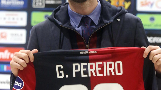 Cagliari 03 02 2020 Presso Stadio Sardegna Arena - presentazione Gaston Pereiro
nella foto: Gaston Pereiro
SILPRESS/ENRICO LOCCI