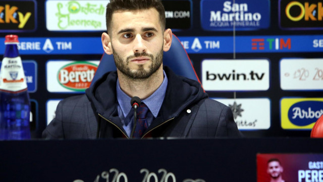 Cagliari 03 02 2020 Presso Stadio Sardegna Arena - presentazione Gaston Pereiro
nella foto: Gaston Pereiro
SILPRESS/ENRICO LOCCI
