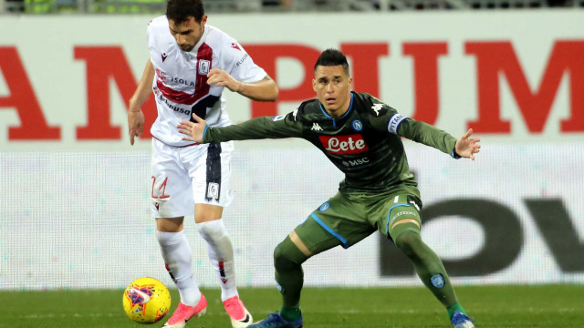 Cagliari 16 02 2020 Presso Stadio Sardegna Arena - Campionato serie A Tim 2019-20 incontro Cagliari vs Napoli
nella foto: Artur Ionita
SILPRESS/ENRICO LOCCI