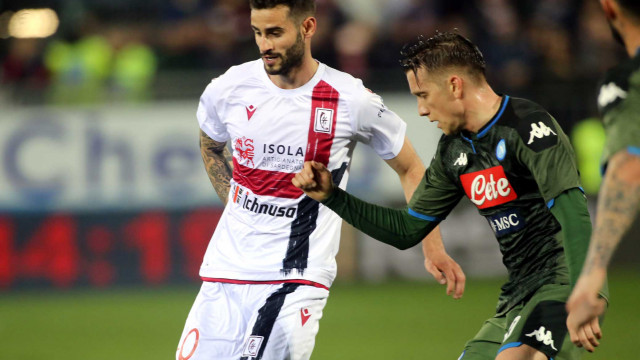 Cagliari 16 02 2020 Presso Stadio Sardegna Arena - Campionato serie A Tim 2019-20 incontro Cagliari vs Napoli
nella foto: Gaston Pereiro
SILPRESS/ENRICO LOCCI