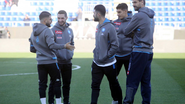 Cagliari 16 02 2020 Presso Stadio Sardegna Arena - Campionato serie A Tim 2019-20 incontro Cagliari vs Napoli
nella foto: il napoli
SILPRESS/ENRICO LOCCI