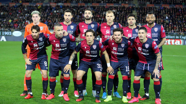 Cagliari 01 02 2020 Presso Stadio Sardegna Arena - Campionato serie A Tim 2019-20 incontro Cagliari vs Parma
nella foto: formazione del cagliari
SILPRESS/ENRICO LOCCI