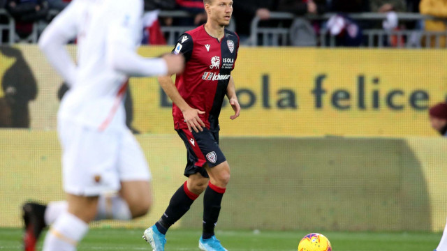 Cagliari 01 03 2020 Presso Stadio Sardegna Arena - Campionato serie A Tim 2019-20 incontro Cagliari vs Roma
nella foto: Ragnar Klavan
SILPRESS/ENRICO LOCCI