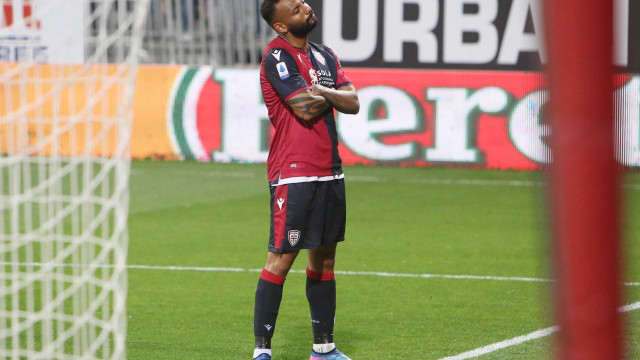 Cagliari 01 03 2020 Presso Stadio Sardegna Arena - Campionato serie A Tim 2019-20 incontro Cagliari vs Roma
nella foto: esultanza di joao pedro del cagliari
SILPRESS/ENRICO LOCCI
