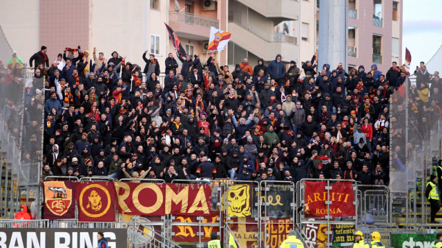 Cagliari 01 03 2020 Presso Stadio Sardegna Arena - Campionato serie A Tim 2019-20 incontro Cagliari vs Roma
nella foto: i tifosi della roma
SILPRESS/ENRICO LOCCI