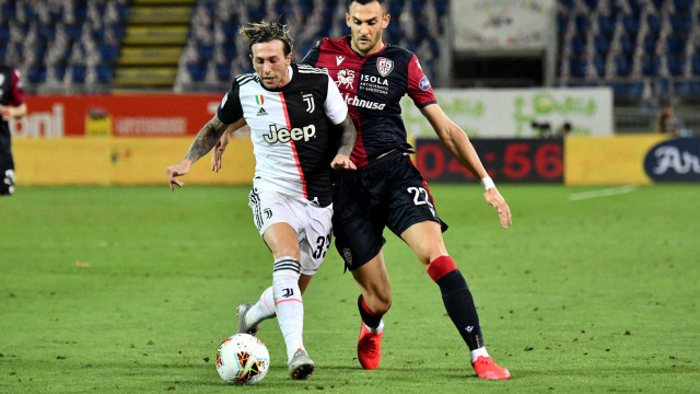 Cagliari 29 07 2020 Presso Stadio Sardegna Arena - Campionato serie A Tim 2019-20 incontro Cagliari vs Juventus
nella foto: Charalampos Lykogiannis
SILPRESS/ENRICO LOCCI