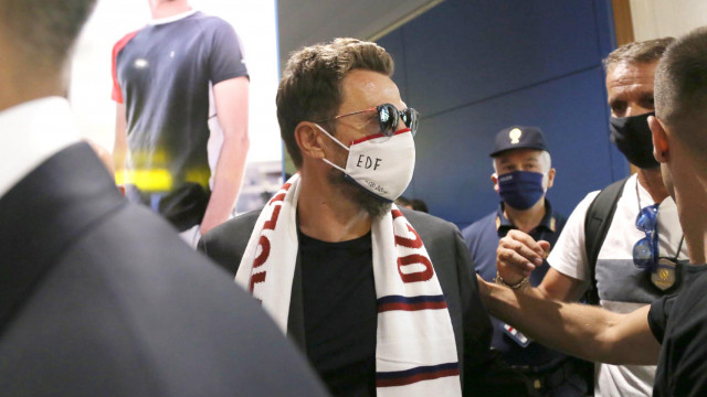 Elmas (CA) 04 08 2020 Presso Aeroporto di Cagliari-Elmas
arrivo del nuovo allenatore del cagliari Eusebio di Francesco
nella foto: Eusebio di Francesco
SILPRESS/ENRICO LOCCI