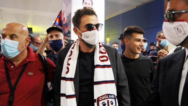 Elmas (CA) 04 08 2020 Presso Aeroporto di Cagliari-Elmas
arrivo del nuovo allenatore del cagliari Eusebio di Francesco
nella foto: Eusebio di Francesco
SILPRESS/ENRICO LOCCI