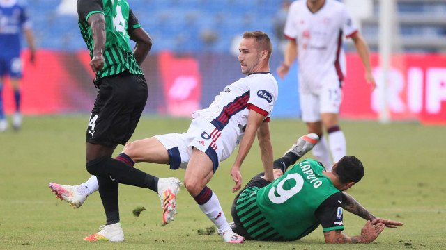 Reggio Emilia 20 Settembre 2020 Campionato serie A Tim 2020- 2021 stadio del tricolore 1 giornata
Sassuolo - Cagliari
Ph Mariani Moroni Silpress nella foto ,RAZVAN MARIN