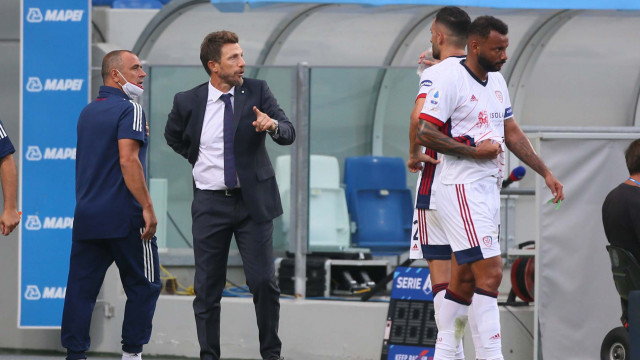 Reggio Emilia 20 Settembre 2020 Campionato serie A Tim 2020- 2021 stadio del tricolore 1 giornata
Sassuolo - Cagliari
Ph Mariani Moroni Silpress nella foto. EUSEBIO DI FRANCESCO ALL CAGLIARI