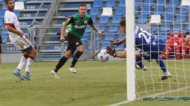 Reggio Emilia 20 Settembre 2020 Campionato serie A Tim 2020- 2021 stadio del tricolore 1 giornata
Sassuolo - Cagliari
Ph Mariani Moroni Silpress nella foto , ALESSIO CRAGNO