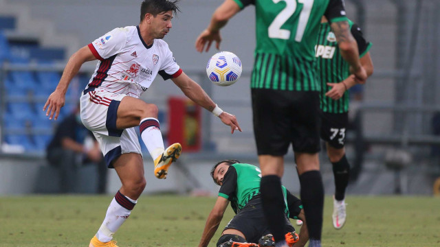 Reggio Emilia 20 Settembre 2020 Campionato serie A Tim 2020- 2021 stadio del tricolore 1 giornata
Sassuolo - Cagliari
Ph Mariani Moroni Silpress nella foto ,GIOVANNI SIMEONE