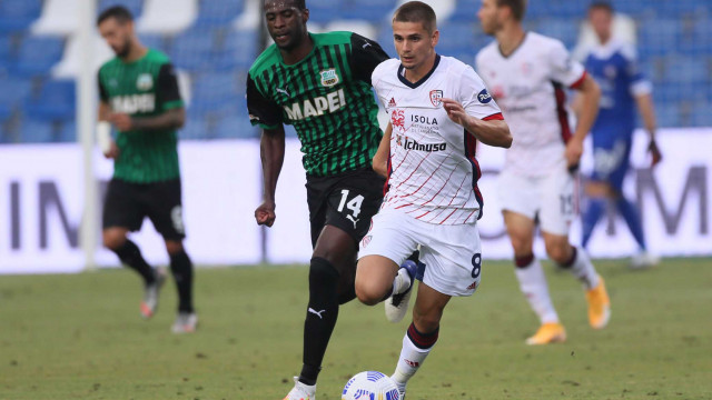 Reggio Emilia 20 Settembre 2020 Campionato serie A Tim 2020- 2021 stadio del tricolore 1 giornata
Sassuolo - Cagliari
Ph Mariani Moroni Silpress nella foto ,RAZVAN MARIN