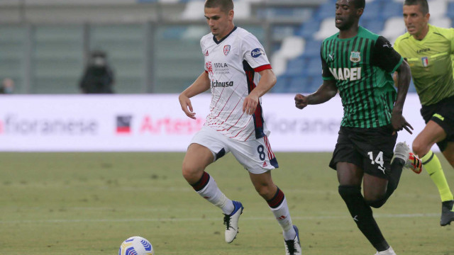 Reggio Emilia 20 Settembre 2020 Campionato serie A Tim 2020- 2021 stadio del tricolore 1 giornata
Sassuolo - Cagliari
Ph Mariani Moroni Silpress nella foto ,RAZVAN MARIN