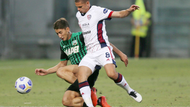 Reggio Emilia 20 Settembre 2020 Campionato serie A Tim 2020- 2021 stadio del tricolore 1 giornata
Sassuolo - Cagliari
Ph Mariani Moroni Silpress nella foto ,RAZVAN MARIN