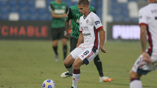 Reggio Emilia 20 Settembre 2020 Campionato serie A Tim 2020- 2021 stadio del tricolore 1 giornata
Sassuolo - Cagliari
Ph Mariani Moroni Silpress nella foto ,RAZVAN MARIN