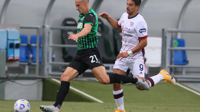 Reggio Emilia 20 Settembre 2020 Campionato serie A Tim 2020- 2021 stadio del tricolore 1 giornata
Sassuolo - Cagliari
Ph Mariani Moroni Silpress nella foto ,GIOVANNI SIMEONE
