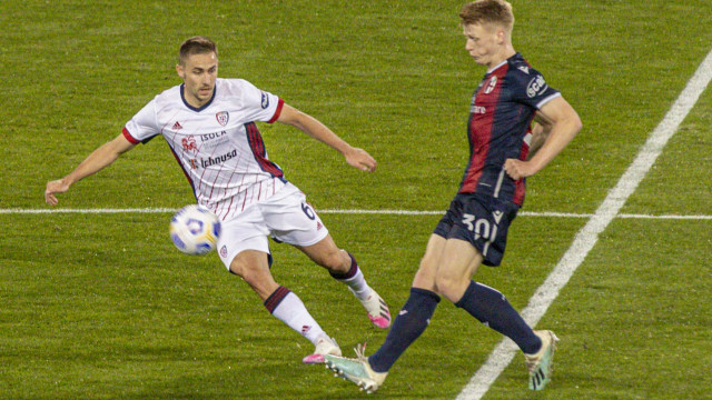 BOLOGNA - ITALY, 31-10-20 -FOTO DI SILPRESS/CASTALDI - STADIO RENATO DALL’ARA - BOLOGNA VS CAGLIARI, NELLA FOTO: MARKO ROG (CAGLIARI)