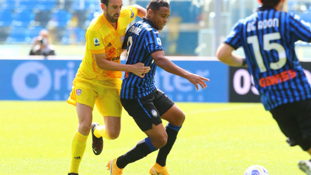 Bergamo 04 Ottobre 2020 Campionato serie A Tim 2020- 2021 stadio Gewuis Stadium 3 giornata
Atalanta - Cagliari
Ph Mariani Moroni Silpress nella foto DIEGO GODIN