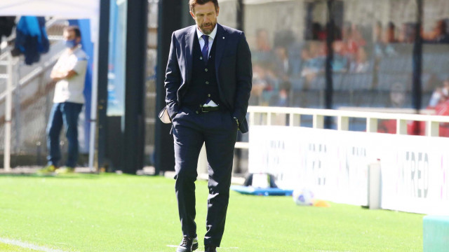 Bergamo 04 Ottobre 2020 Campionato serie A Tim 2020- 2021 stadio Gewuis Stadium 3 giornata
Atalanta - Cagliari
Ph Mariani Moroni Silpress nella foto EUSEBIO DI FRANCESCO ALL CAGLIARI