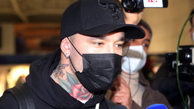 Cagliari 30 12 2020 Aeroporto Elmas (CA) arrivo di Radja Nainggolan a Cagliari
nella foto: Radja Nainggolan
SILPRESS/ENRICO LOCCI