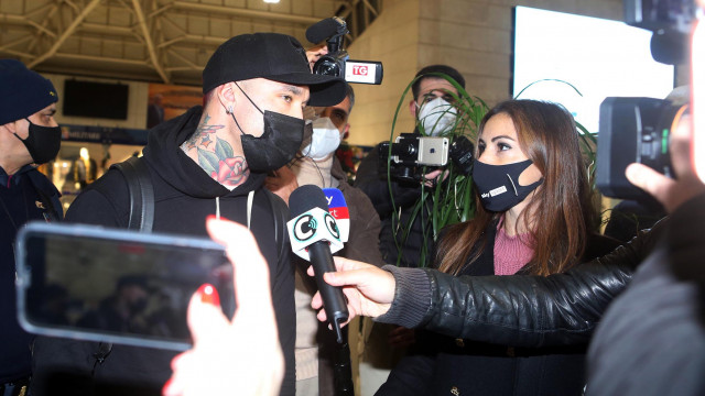 Cagliari 30 12 2020 Aeroporto Elmas (CA) arrivo di Radja Nainggolan a Cagliari
nella foto: Radja Nainggolan
SILPRESS/ENRICO LOCCI