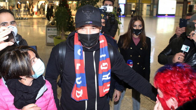 Cagliari 30 12 2020 Aeroporto Elmas (CA) arrivo di Radja Nainggolan a Cagliari
nella foto: Radja Nainggolan
SILPRESS/ENRICO LOCCI