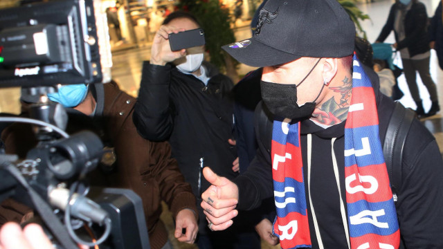 Cagliari 30 12 2020 Aeroporto Elmas (CA) arrivo di Radja Nainggolan a Cagliari
nella foto: Radja Nainggolan
SILPRESS/ENRICO LOCCI